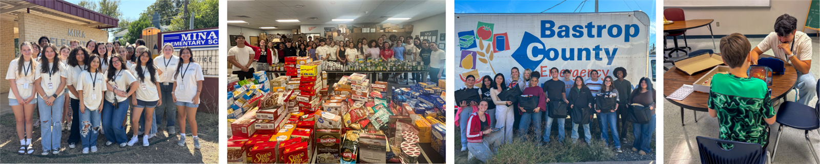 PALS in various volunteer opportunities